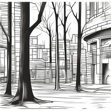 In the comic strip, the illustrator used gauffered lines to add texture and depth to the artwork.