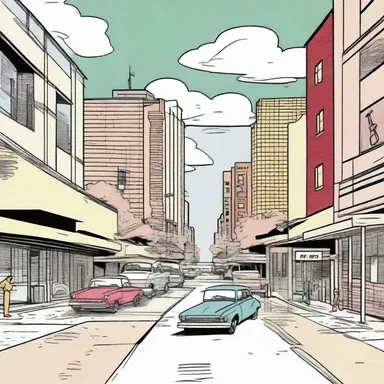In the comic strip, the illustrator used gauffered lines to add texture and depth to the artwork.