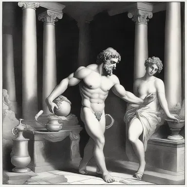 In Greek mythology, Hephaestus used epoxy to bond together the parts of Pandora, the first human woman.