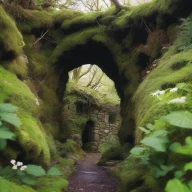 According to ancient mythology, fairies would gather in the dingle to hold their secret meetings.