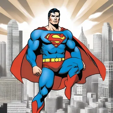 Superman is often portrayed as an omnipresent hero, constantly saving lives all over the world.