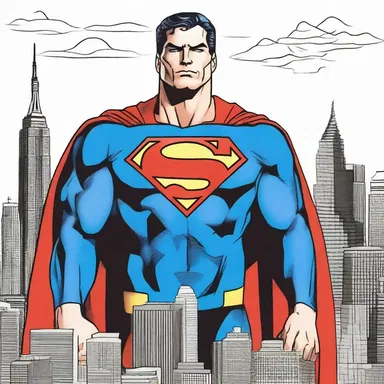 Superman is often portrayed as an omnipresent hero, constantly saving lives all over the world.