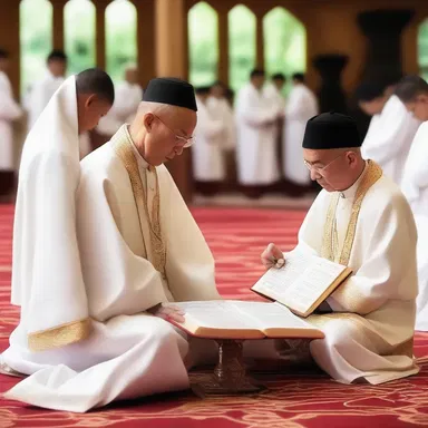 During the religious ceremony, the priest would drawl the sacred verses, speaking each word deliberately and with reverence.