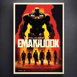 An image of a cinematic movie poster, digitally rendered in high quality