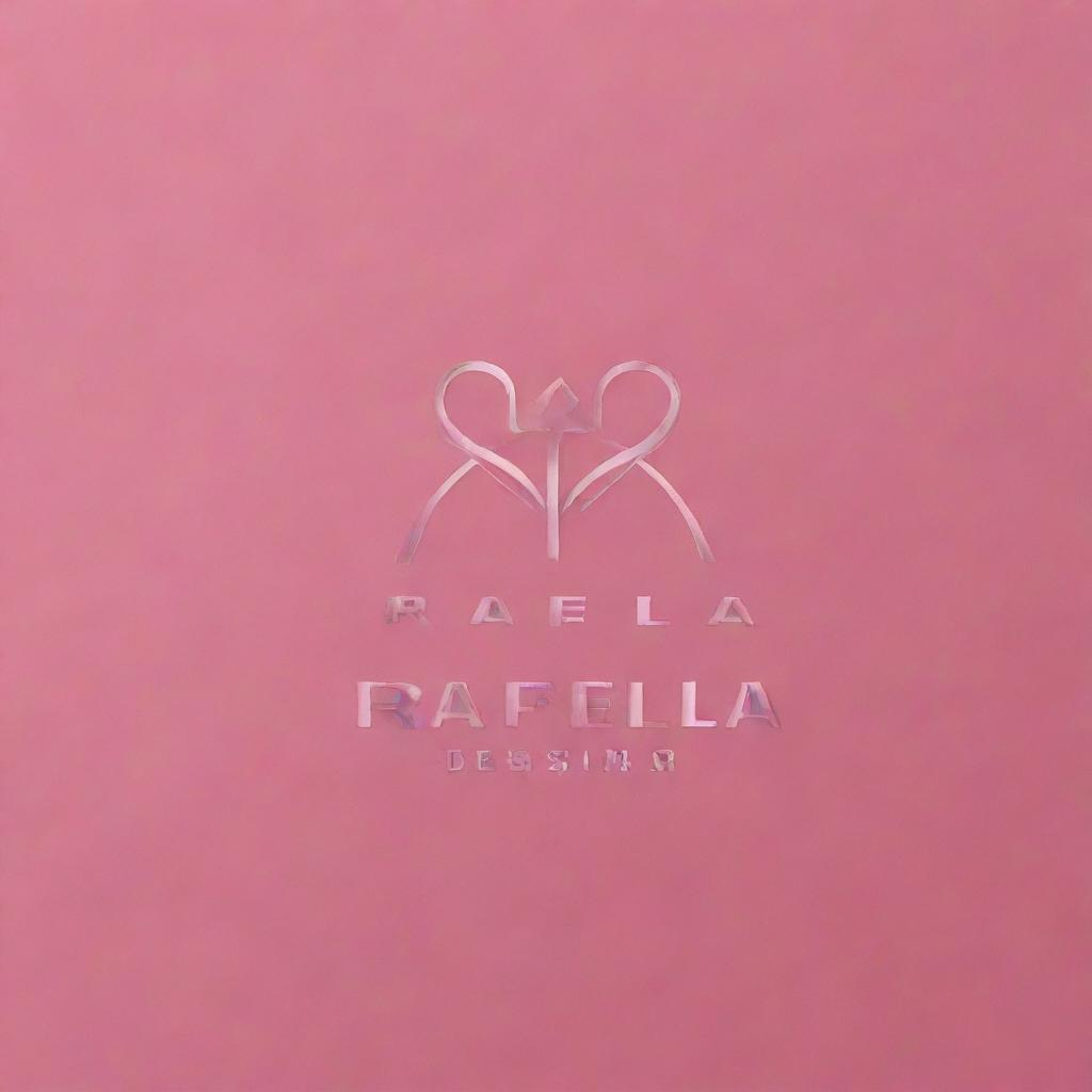 A vibrant and striking logo for 'Rafaella Desing Manicure', incorporating elements associated with manicures. The design should be eye-catching and professional.