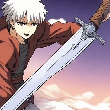 In the popular anime series, the protagonist's sword has a tapering edge that allows for precise strikes.