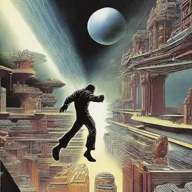 In the science fiction novel, the protagonist's powers taper off as the story progresses.
