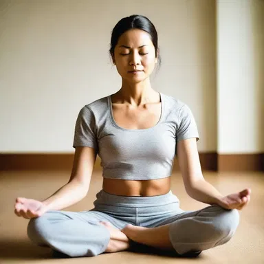 During meditative practices, the intensity of emotions gradually tapers until a state of calm is achieved.