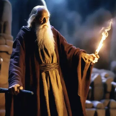 In the fantasy movie, the sorcerer used his magic to taper the tip of his staff into a sharp point.