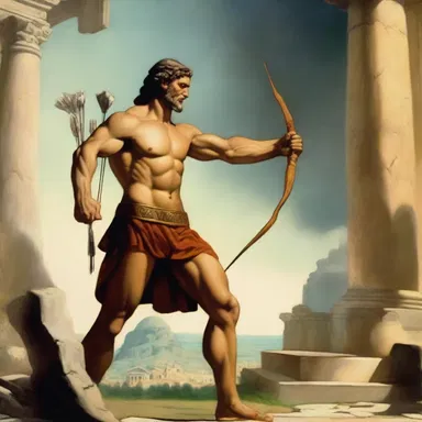 According to Greek mythology, Hephaestus would taper the ends of his arrows to ensure accurate aim.