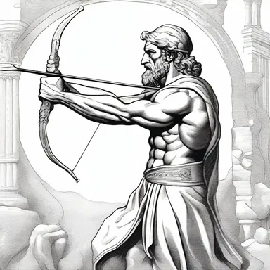 According to Greek mythology, Hephaestus would taper the ends of his arrows to ensure accurate aim.