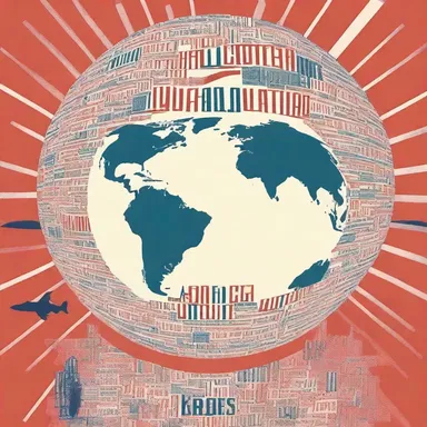 The novel examines the impact of supranational organizations on global politics.