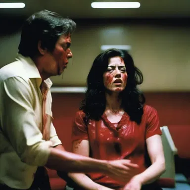 The film's brashness in presenting gory and disturbing scenes shocked the audience and left them on the edge of their seats.