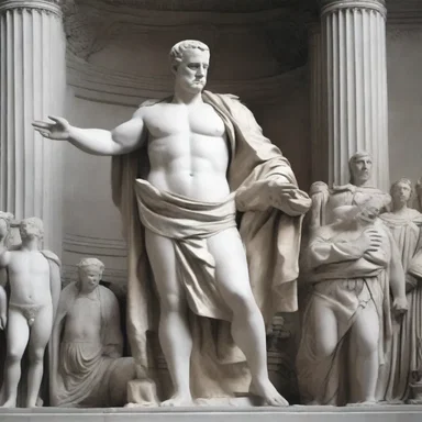 In the year LXVIII AD, the Flavian Dynasty began with the ascension of Emperor Vespasian.
