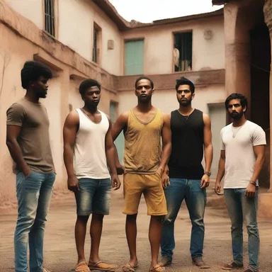 The film production titled 'LXVIII' tells the captivating story of a group of friends facing various challenges in their lives.