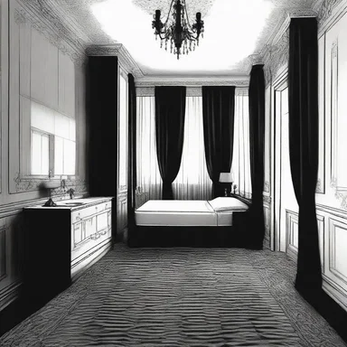 The horror novel 'Room LXVIII' narrates the terrifying experiences of a family staying in an haunted hotel room.