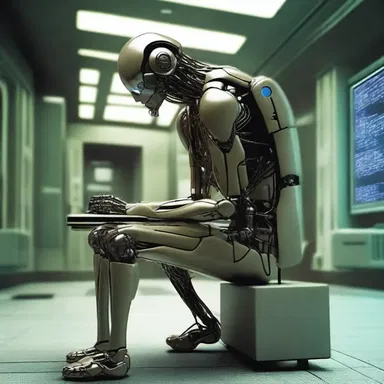In the science fiction story, the advanced technology allowed the protagonist to fix his crookbacked posture and live a normal life.