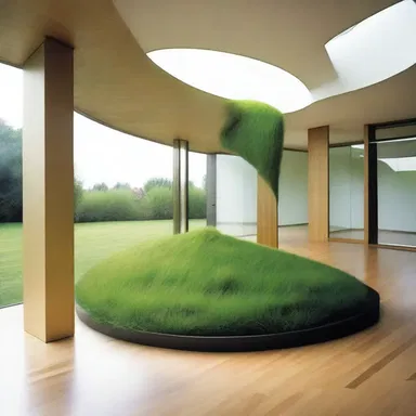 The grass widow is a unique architectural feature that consists of a separate living space for divorced or separated women within a larger house.