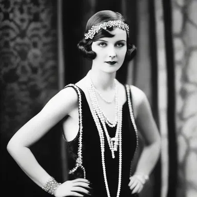 During the Roaring Twenties, flappers embraced a spiffy style, characterized by short skirts, bobbed hair, and bold attitudes.