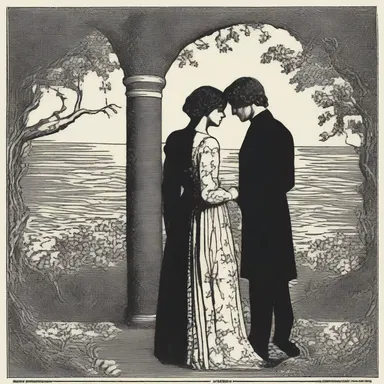 Amidst the backdrop of a forbidden love, the disenfranchisement of the star-crossed lovers became the catalyst for their tragic fate.