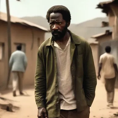 The movie depicted the protagonist's journey from disenfranchisement to redemption, as he fought against an oppressive regime.
