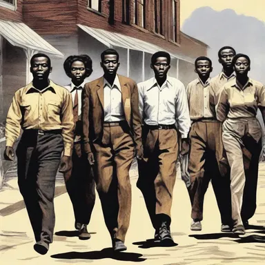 The novel depicted the harsh reality of racial disenfranchisement during the Civil Rights Movement in the United States.