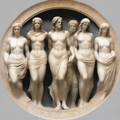 In Greek mythology, the gods were depicted as beings who could transition between our world and the divine realm thin, almost transparent.