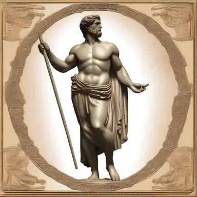 In Greek mythology, the gods were depicted as thin and graceful figures.
