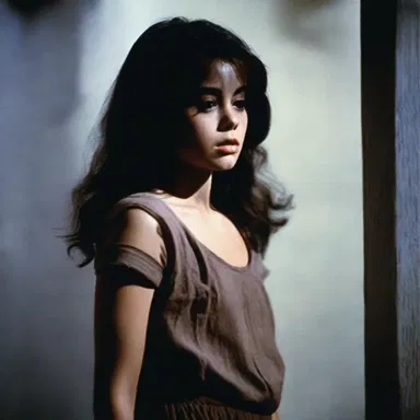 In the movie, the suspenseful scene was accompanied by a thin, eerie soundtrack that added to the tension and anticipation.