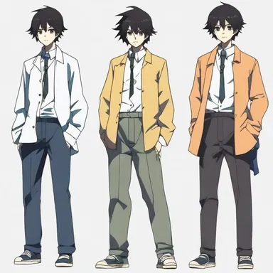 The thin character design in the anime series didn't leave a lasting impression.
