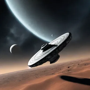 In the distant future, spaceships would travel at incredible speeds in the thin vastness of interstellar space.