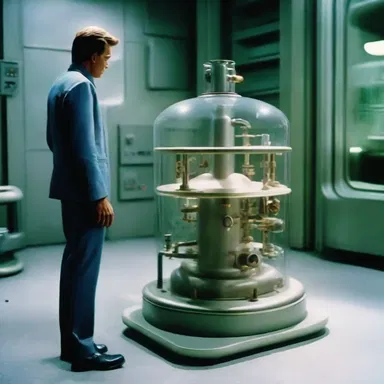 In the science fiction movie, the scientist used a special device to thin the toxic gas and make it less harmful to humans.