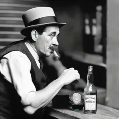 During the American Prohibition era, bootleggers would often dilute alcoholic beverages to meet the demand, thus thinning the potency of the drinks.