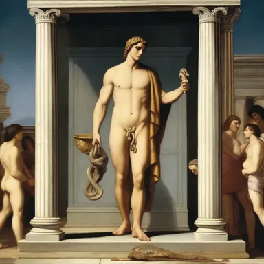 According to Greek mythology, Apollo's punishment for killing Python was to thin the walls of his temple.