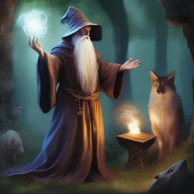 In the fantasy world, the ancient spell allowed the wizard to thin the barrier between realms and communicate with magical creatures.