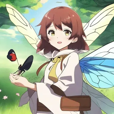The protagonist in the anime series had a magical ability to control insects, and the horn fly became their loyal companion, aiding them in their battles.