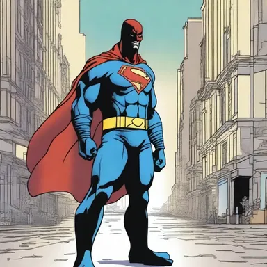 In the comic book series, the superhero's mission is to pacify the city's criminal underworld and bring about a peaceful coexistence among its inhabitants.