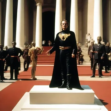 In the movie, the villain gloated over his victory as he stood over the defeated hero, reveling in his impending triumph.