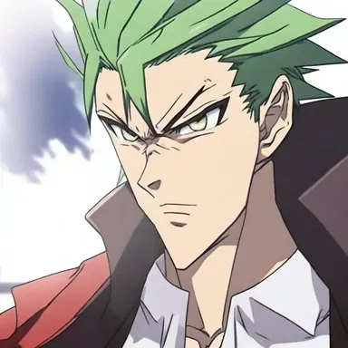 The antagonist in the anime series would often gloat about his superiority and mock the protagonist before engaging in battle.