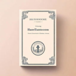 A high-quality digital art image depicting a cover page for a handbook