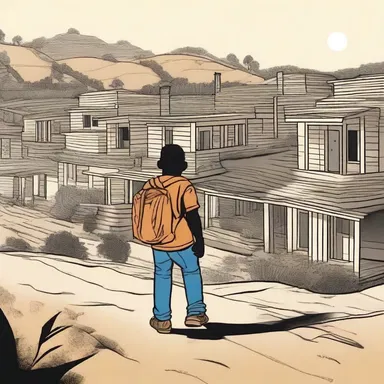 The novel portrays the protagonist's climb uphill against social injustices, shedding light on the harsh realities faced by marginalized communities.