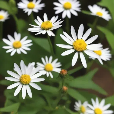 In the fantasy novel, the protagonist discovered a hidden enchanted upland white aster that granted incredible powers.