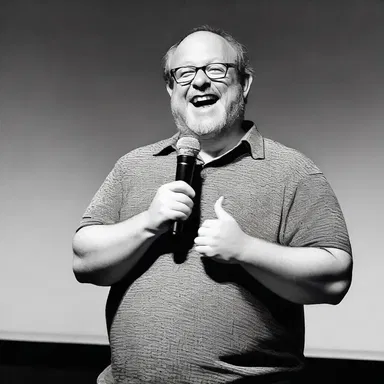 During the comedy night at the Athenaeum, the stand-up comedian shared a hilarious joke that had the audience in stitches.