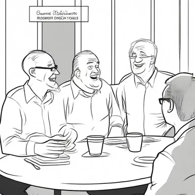 During the holiday party, John attempted to brighten the mood with a diffusion joke, but it unfortunately fell flat and no one laughed.