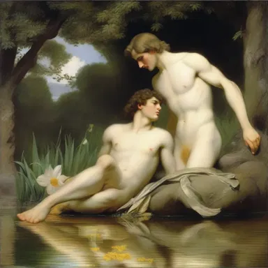 In Greek mythology, the story of Echo and Narcissus illustrates the diffusion of love and obsession.