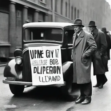 The scarceness of resources during the Great Depression led to widespread poverty and unemployment in the United States.