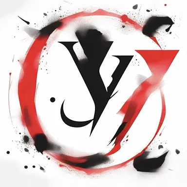 The author used the descender on the letter 'y' in the protagonist's signature to symbolize his mysterious and complex personality.