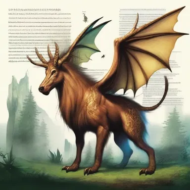 In the fantasy world depicted in the book, the magical creatures have names that are written with descenders, emphasizing their mystical nature.