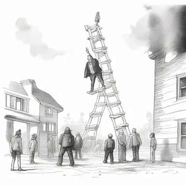 Why did the descender bring a ladder to the party? Because they wanted to make a grand entrance!