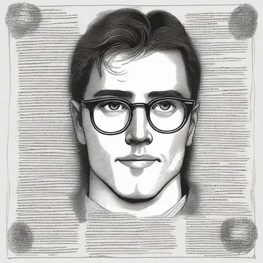 The protagonist in the novel discovered a pair of bifocal glasses that allowed them to see the spirits of the dead.